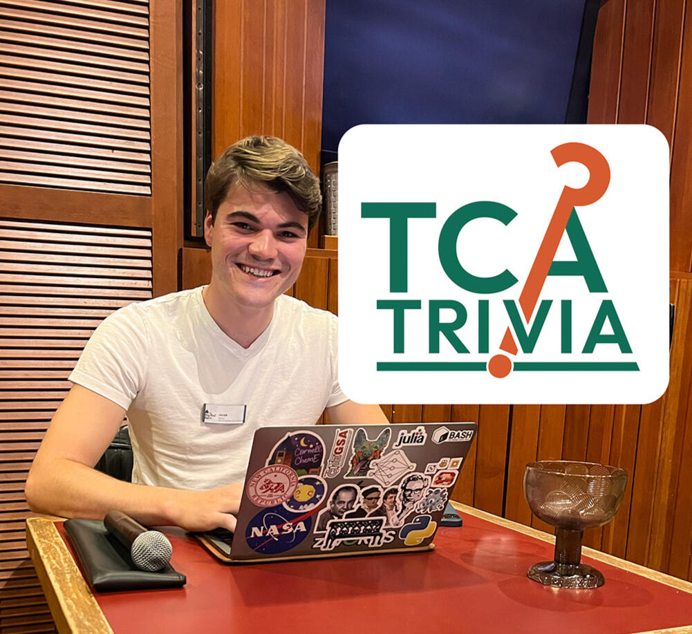 Jacob hosting trivia